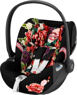 Cybex Cloud Z I-Size Group 0+ Baby Car Seat - Spring Blossom -Stroller Shop 01 08 20192025582270 CYB 19 y045 EU SpringBlossom SBDark CloudZ screen HD