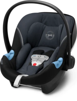 Cybex Aton M I-Size Group 0+ Car Seat Incl. SensorSafe -Stroller Shop 02 05 20202272539312 CYB 20 y045 EU GABL AtonMiSize SensorSafe Button screen ultra HD