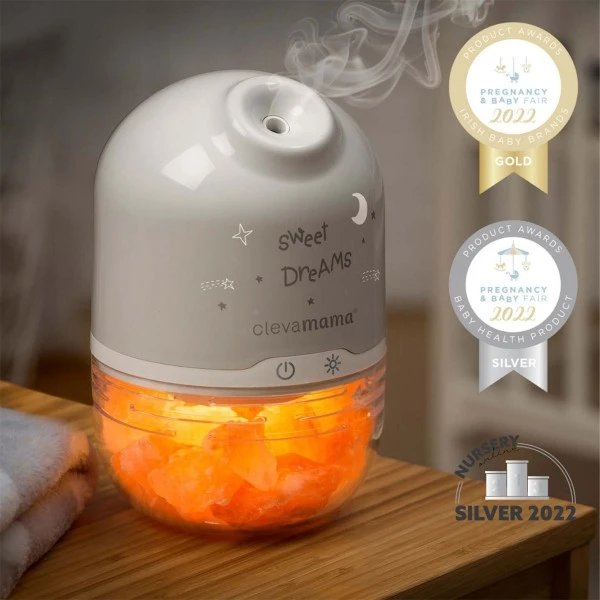ClevaMama ClevaPure Himalayan Salt Lamp, Humidifier & Night Light 5 ClevaMama ClevaPure Himalayan Salt Lamp, Humidifier & Night Light - Image 3
