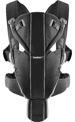 Baby Carrier Miracle -Stroller Shop 03 05 20161939178265 Baby Carrier Miracle BlackSilver Cotton Mix 1