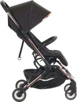 Obaby Roo Stroller With Rose Gold Chassis-Black 7 Obaby Roo Stroller With Rose Gold Chassis-Black -Stroller Shop 04 07 20222488945949 10OB2606 09