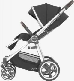 BabyStyle Oyster 3 Stroller - Mirror Chassis -Stroller Shop 05 02 20192788472226 Oyster3 SeatUnitFacingForward SideView1 Mirror Caviar