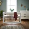 Obaby Maya Mini 2 Piece Room Set - White With Natural -Stroller Shop 05 07 20224532031331 20OB2716D2 01c
