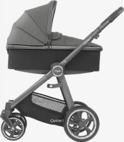 BabyStyle Oyster 3 Carrycot - City Grey Chassis -Stroller Shop 06 02 20192215004054 Oyster3 Carrycot onChassis CityGrey Mercury