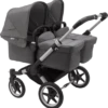 Bugaboo Donkey 3 Twin - Alu Chassis/Grey Melange -Stroller Shop 06 03 20213039285074 BGB Donkey3 twin alu grey grey 02