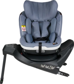 BeSafe IZi Twist I-Size Car Seat -Stroller Shop 06 04 20204244624294 11008117 iZi Twist i Size Cloud Melange Side Rotated