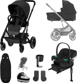 Cybex Balios S Lux Luxury Aton B Bundle