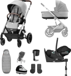 Cybex Balios S Lux Luxury Cloud Z2 Bundle -Stroller Shop 07 02 20235024104353 CYBEX Balios S Lux 10 piece Cloud Z2 i size Bundle Lava Grey