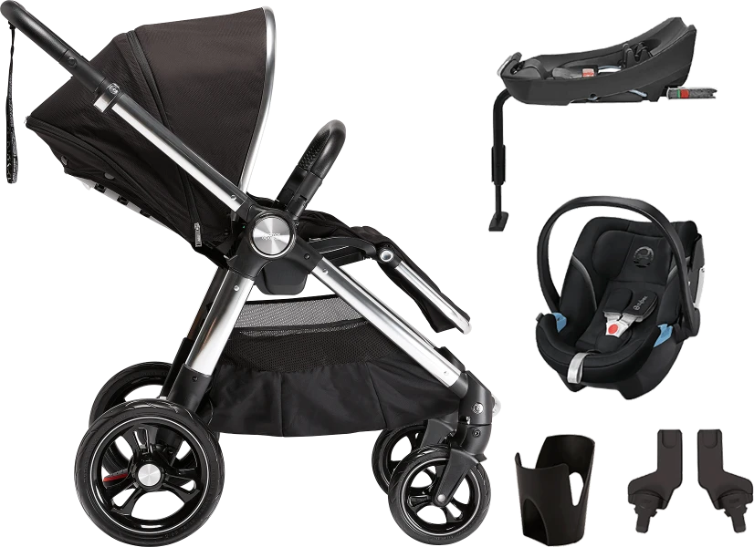 Mamas & Papas Ocarro 5-Piece Bundle Black 3 Mamas & Papas Ocarro 5-Piece Bundle Black
