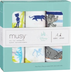 Aden + Anais Classic Musy - Disney Collection -Stroller Shop 07 12 20174949928040 DISN201G 2 disney classic musy jungle book packaging