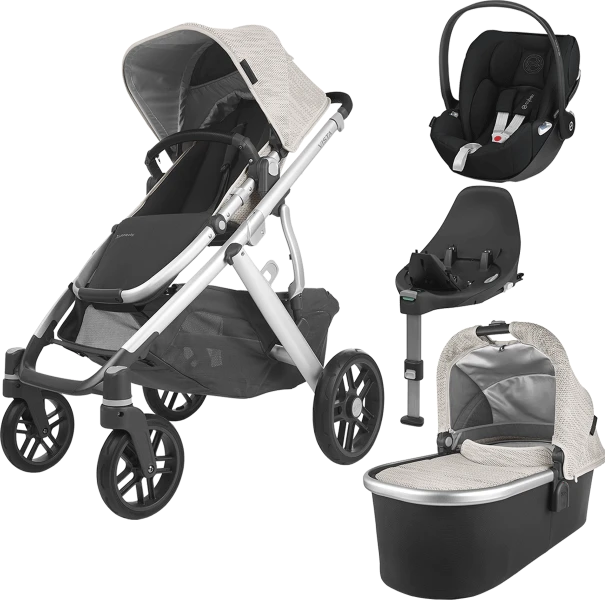 Uppababy Vista V2 Cloud Z & Base Travel System 3 Uppababy Vista V2 Cloud Z & Base Travel System
