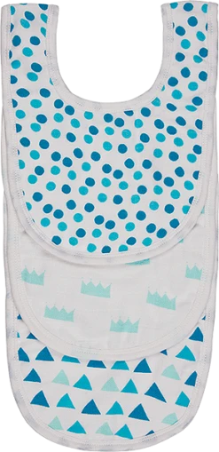 Lassig King & Queen Muslin Bib