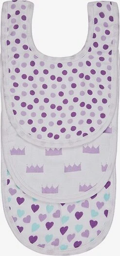 Lassig King & Queen Muslin Bib -Stroller Shop 10 03 20164330324112 LMBVP142 P 001