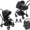 Bugaboo Bee 6 Maxi-Cosi Travel System - Black/Washed Black 1 Bugaboo Bee 6 Maxi-Cosi Travel System - Black/Washed Black -Stroller Shop 11 03 20212454995236 500304MC01 bee6 black bassinet mineral completemaxicosibundle washed black