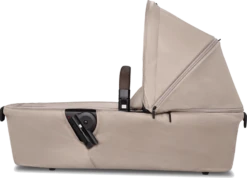Joolz Aer+ Carrycot -Stroller Shop 12 04 20233180612813 Joolz Aer Cot Unique Cot Without Chassis Flat Side View Lovely Taupe