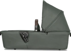 Joolz Aer+ Carrycot -Stroller Shop 12 04 20233863337267 Joolz Aer Cot Unique Cot Without Chassis Flat Side View Mighty Green