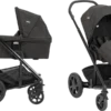 Joie Chrome DLX Pushchair With Carrycot & Footmuff - Pavement