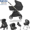 Inglesina Electa XT 5 Piece Travel System - Upper Black 2 Inglesina Electa XT 5 Piece Travel System - Upper Black -Stroller Shop 13 01 20224053739643 ELECTA UPPERBLACK