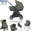 Inglesina Electa XT 5 Piece Travel System - Tribeca Green