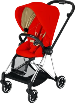 Cybex Mios Stroller - Chrome Chassis & Black Handle