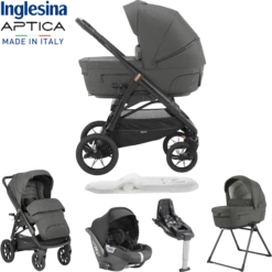 Inglesina Aptica XT 5 Piece Travel System - Charcoal Grey