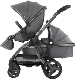 Egg 2 Tandem Pushchair - Special Editions -Stroller Shop 14 12 20203786304685 egg2 jurassic grey tandem 2 r1