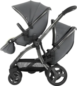 Egg 2 Twin Pushchair - Special Editions -Stroller Shop 14 12 20204117806892 egg2 jurassic grey tandem 1 r1