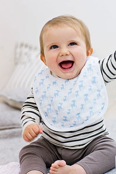 Lela Muslin Bib 4 Lela Muslin Bib - Image 2