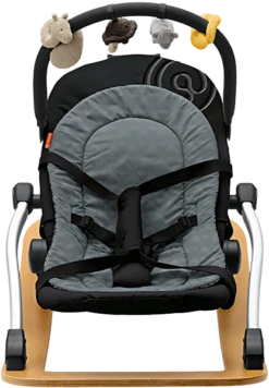 Rio Rocker With Toy Bar 10 Rio Rocker With Toy Bar -Stroller Shop 15 03 20162371724729 RI0971 RIO frontal MIDNIGHT BLACK FI web