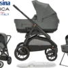 Inglesina Aptica XT 3 Piece Travel System - Taiga Green -Stroller Shop 15 06 20233243606658 APTICA XT TAIGA CULLA LATERALE2in1Bundle