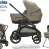 Inglesina Aptica XT 3 Piece Travel System - Tuareg Beige 1 Inglesina Aptica XT 3 Piece Travel System - Tuareg Beige -Stroller Shop 15 06 20233853650424 APTICA XT TUAREG BEIGE CULLA LATERALE2in1Bundle