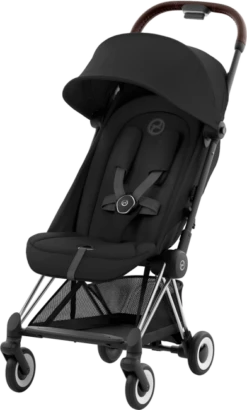 Cybex COYA Compact Pushchair - Chrome Chassis