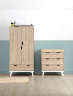 Mamas & Papas Lawson Dresser/Changer -Stroller Shop 15 11 20165097150853 RALWC6000 Lawson Speke Voile Wardrobe Portrait