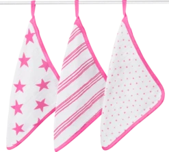 Aden + Anais Classic Wascloth Set -Stroller Shop 15 12 20171357969514 3052 1 bath washcloth set fluro pink product