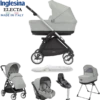 Inglesina Electa XT 5 Piece Travel System - Greenwich Silver