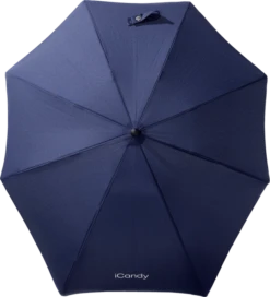 ICandy Universal Pushchair Parasol -Stroller Shop 17 01 20173547967162 iCandy Navy Blue Colour Parasol Umbrella Retouched no background
