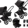 Bugaboo Lynx Complete Turtle Travel System - Black/Black -Stroller Shop 17 03 20211996967521 230343ZW01 BGB Lynx chassis ZWTurtlebundle Bas ZW SC ZW Rims ZW Grips ZW
