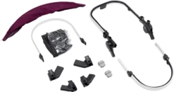 ICandy Peach Converter Kit - Damson -Stroller Shop 17 04 20193176569304 05iCandy Peach Base Kit Damson Satin jpg