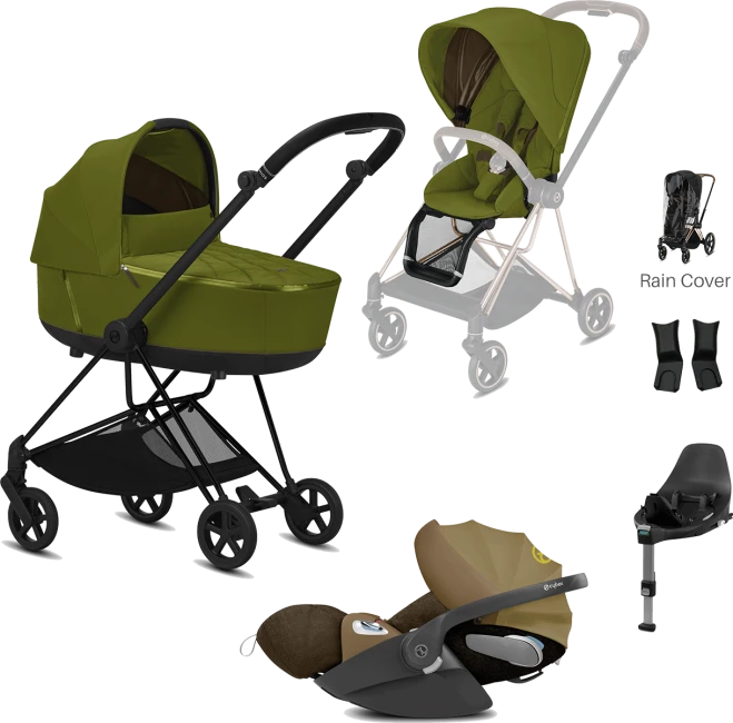 Cybex Mios Travel System - Matt Black Chassis 4 Cybex Mios Travel System - Matt Black Chassis - Image 2