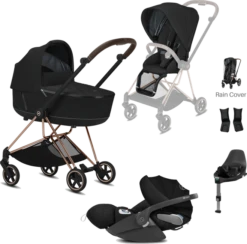 Cybex Mios Travel System - Rose Gold Chassis -Stroller Shop 18 02 20213315178642 CYB 20 y045 EU DPBL Mios Bundle