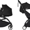 BABYZEN YOYO² Complete With Bassinet - Black Frame -Stroller Shop 18 09 20202164131544 BLACK BALCK complete with bassinet 1