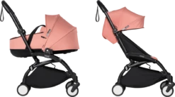 BABYZEN YOYO² Complete With Bassinet - Black Frame -Stroller Shop 18 09 20204814852552 BLACK GINGER complete with bassinet 1
