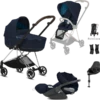 Cybex Mios Travel System - Chrome Chassis & Brown Handle -Stroller Shop 19 02 20211442820778 CYB 20 y045 EU NUBL Mios Bundle CHO BRN