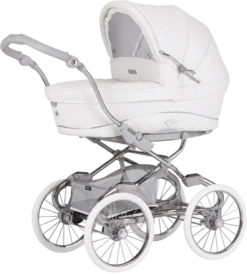 Bebecar Stylo Class Plus - Special Fabrics 9 Bebecar Stylo Class Plus - Special Fabrics -Stroller Shop 20 08 20192503688883 SP951 VANILLA STYLO CLASS CO CARRYCOT MODE