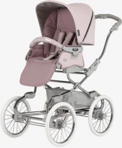 Bebecar Stylo Class Plus - Special Fabrics 13 Bebecar Stylo Class Plus - Special Fabrics -Stroller Shop 20 08 20193867621031 SP954 SOFT PINK STYLO CLASS CO PUSHCHAIR MODE