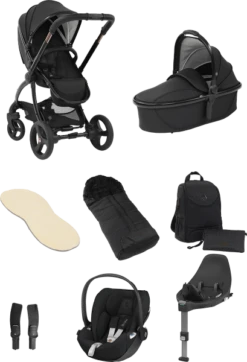 Egg 2 Luxury Cybex Bundle - Just Black