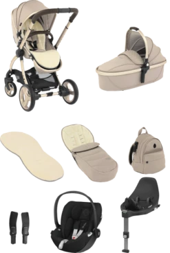 Egg 2 Luxury Cybex Bundle - Feather Geo