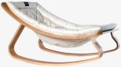 Charlie Crane Levo Rocker - Natural -Stroller Shop 24 03 20164316038490 LEVO Gentle White Side