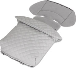 Bebecar Footmuff - Special Fabrics -Stroller Shop 24 08 20192322604528 SP952 DUSK GREY FOOTMUFF CO