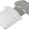 Bebecar Footmuff - Magic Fabrics 1 Bebecar Footmuff - Magic Fabrics -Stroller Shop 24 08 20193668281886 M628 WHITE MAGIC FOOTMUFF CO